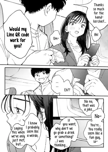 [Denbu Momo] Muramura OL-san wa Hikouki no Naka demo Seiyoku o Mitashitai | Horny OL-san, even on an Airplane, Wants To Satisfy Her Sexual Desires Fhentai - Page 9