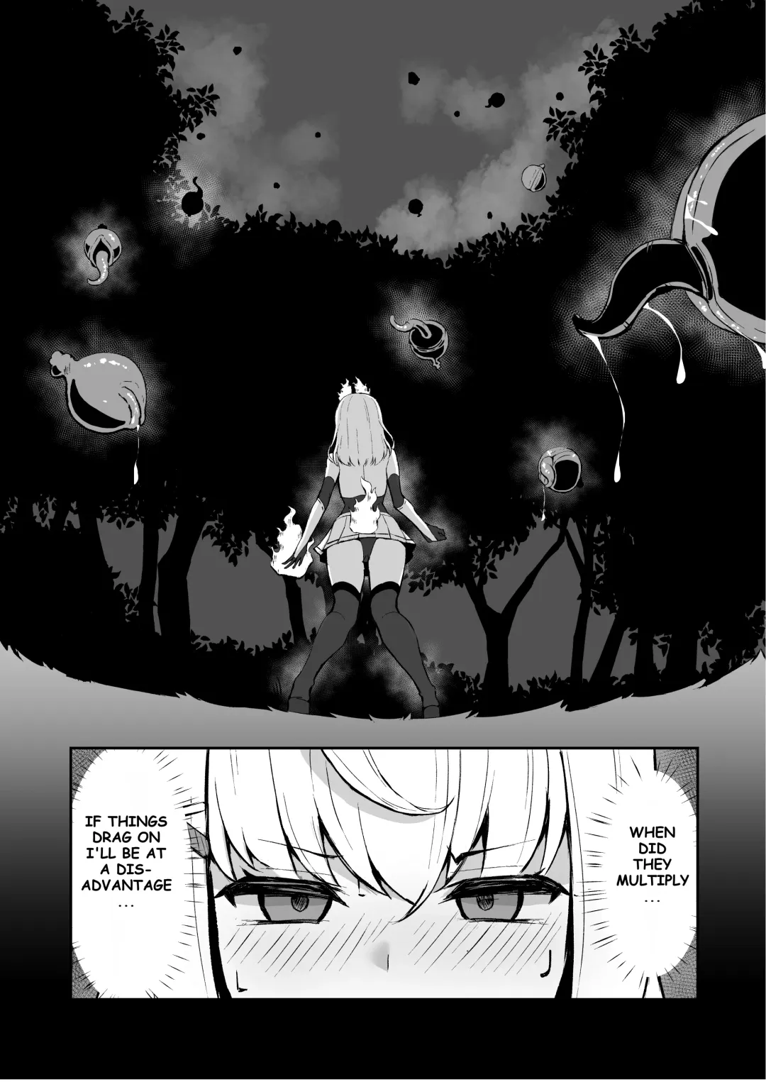 [Shiratama] Joukyuujutsushi ga Shokushu Suit de Youma ni Haika Sareru Hanashi - A story about a senior surgeon being defeated by a demon in a tentacle suit. | A High-ranked Exorcist Gets Defeated By An Apparition In A Tentacle Suit Fhentai - Page 13