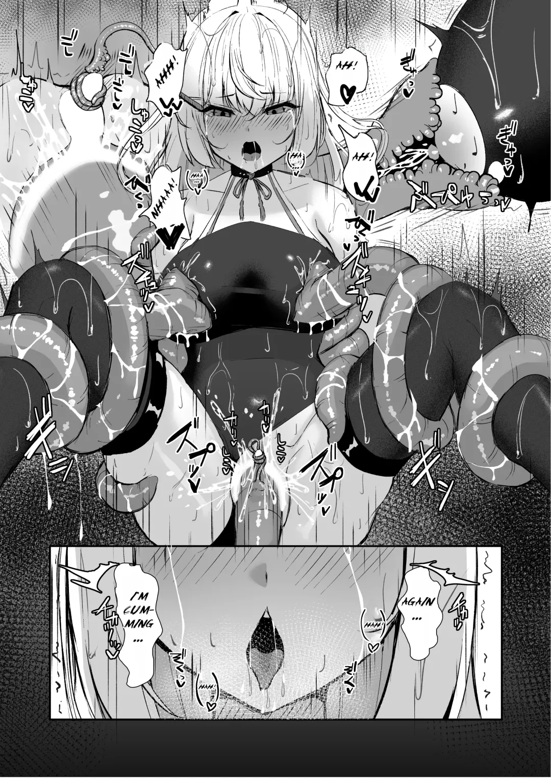 [Shiratama] Joukyuujutsushi ga Shokushu Suit de Youma ni Haika Sareru Hanashi - A story about a senior surgeon being defeated by a demon in a tentacle suit. | A High-ranked Exorcist Gets Defeated By An Apparition In A Tentacle Suit Fhentai - Page 34