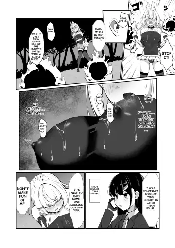 [Shiratama] Joukyuujutsushi ga Shokushu Suit de Youma ni Haika Sareru Hanashi - A story about a senior surgeon being defeated by a demon in a tentacle suit. | A High-ranked Exorcist Gets Defeated By An Apparition In A Tentacle Suit Fhentai - Page 11