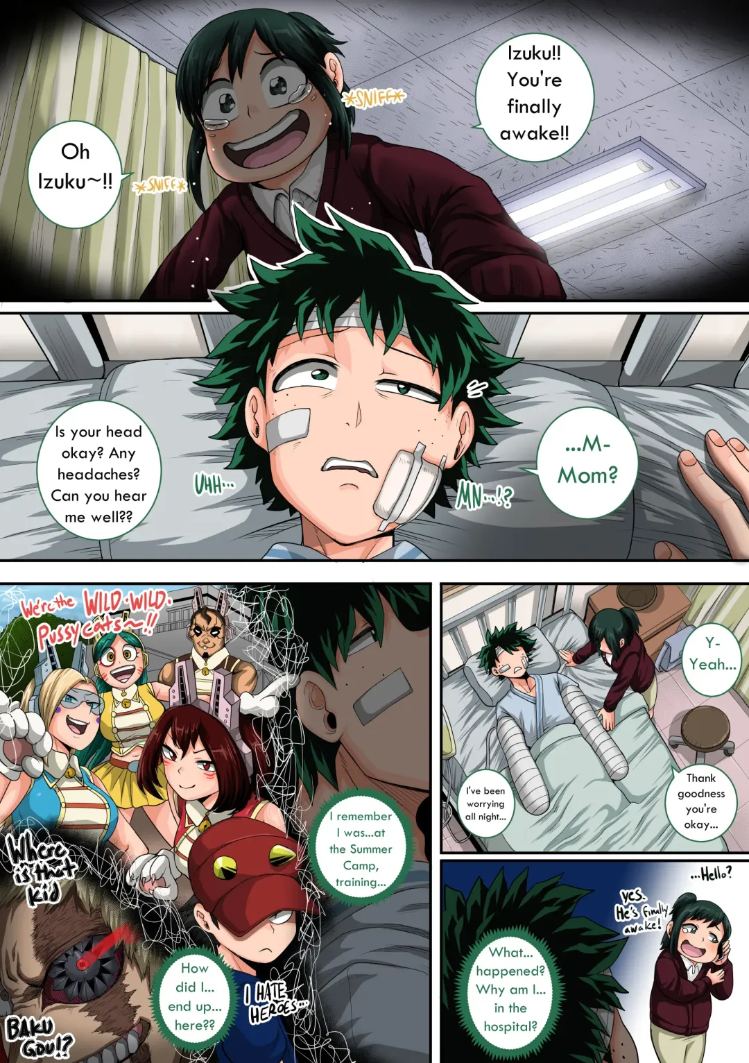[Juna Juna Juice] Boku No Harem Academia Chapter 8 Fhentai - Page 4