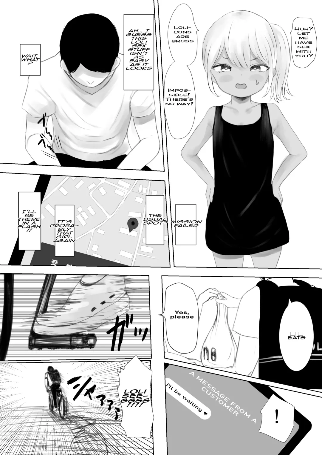[Metacora] Haitatsusaki no Chotto Kawatta Kawaii Ko | A Sweet And Slightly Odd Girl At The Delivery Destination Fhentai - Page 41