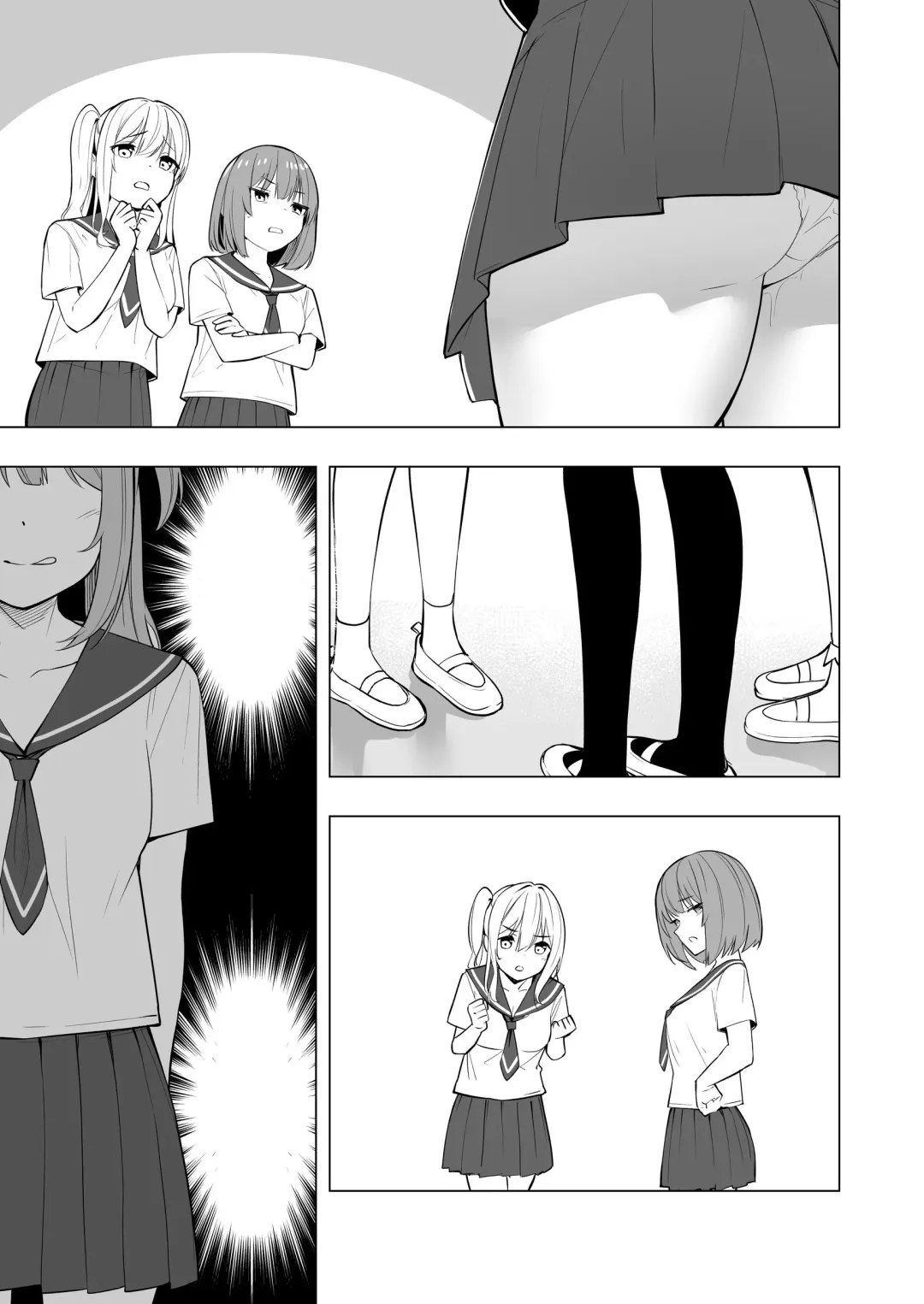 [Kiki] Onaniibyou ga Manenshita Sekai de Nakayoshi Joshi wa Ecchi ni Kuruu Fhentai - Page 48