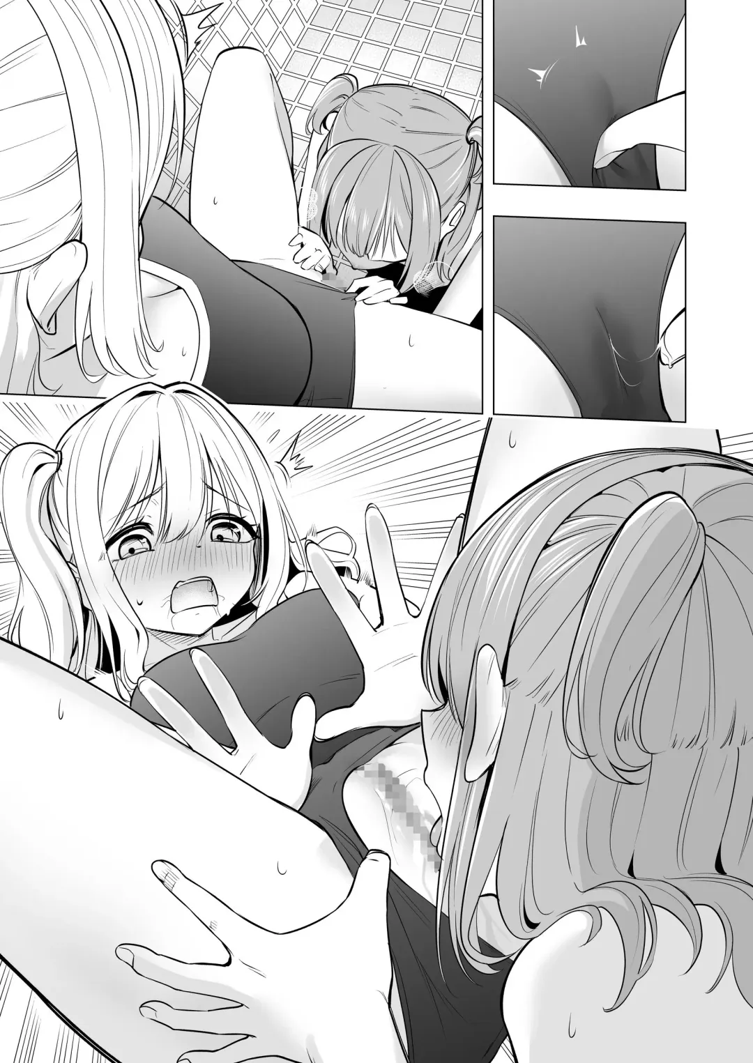 [Kiki] Onaniibyou ga Manenshita Sekai de Nakayoshi Joshi wa Ecchi ni Kuruu Fhentai - Page 54