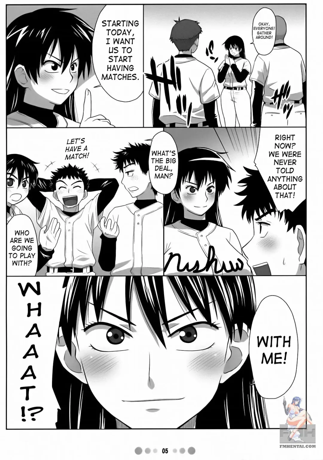 [Nise Kurosaki] Momokan to 10 nin no Bat Fhentai - Page 4