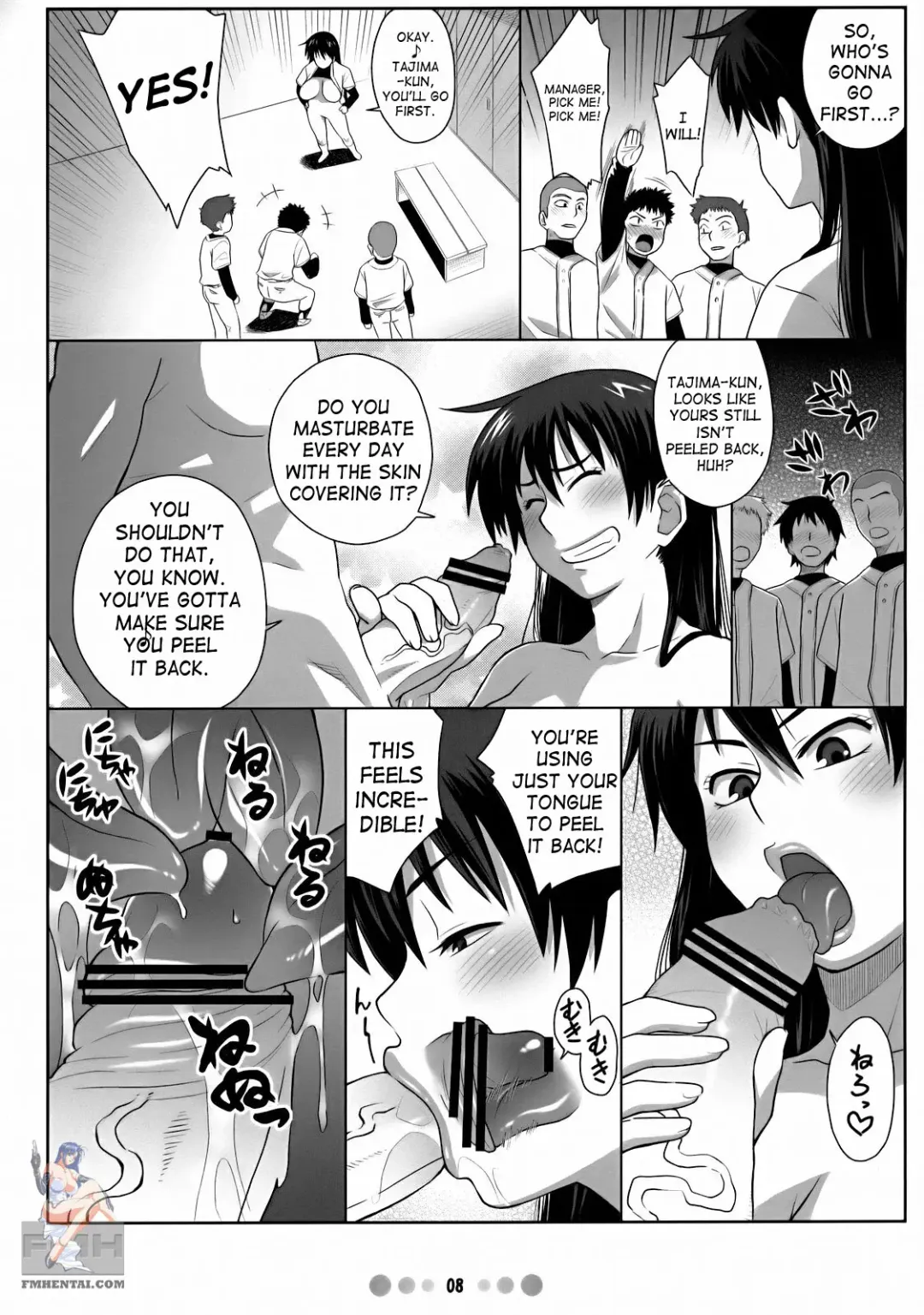 [Nise Kurosaki] Momokan to 10 nin no Bat Fhentai - Page 7