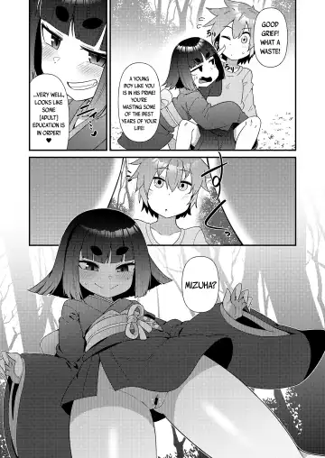 [Amagaeru] Mayohiga no Lolibabaa-tachi Mizuha + Yoh Hen | The Loli Hags of Mayohiga: Mizuha + Yoh Chapters Fhentai - Page 7