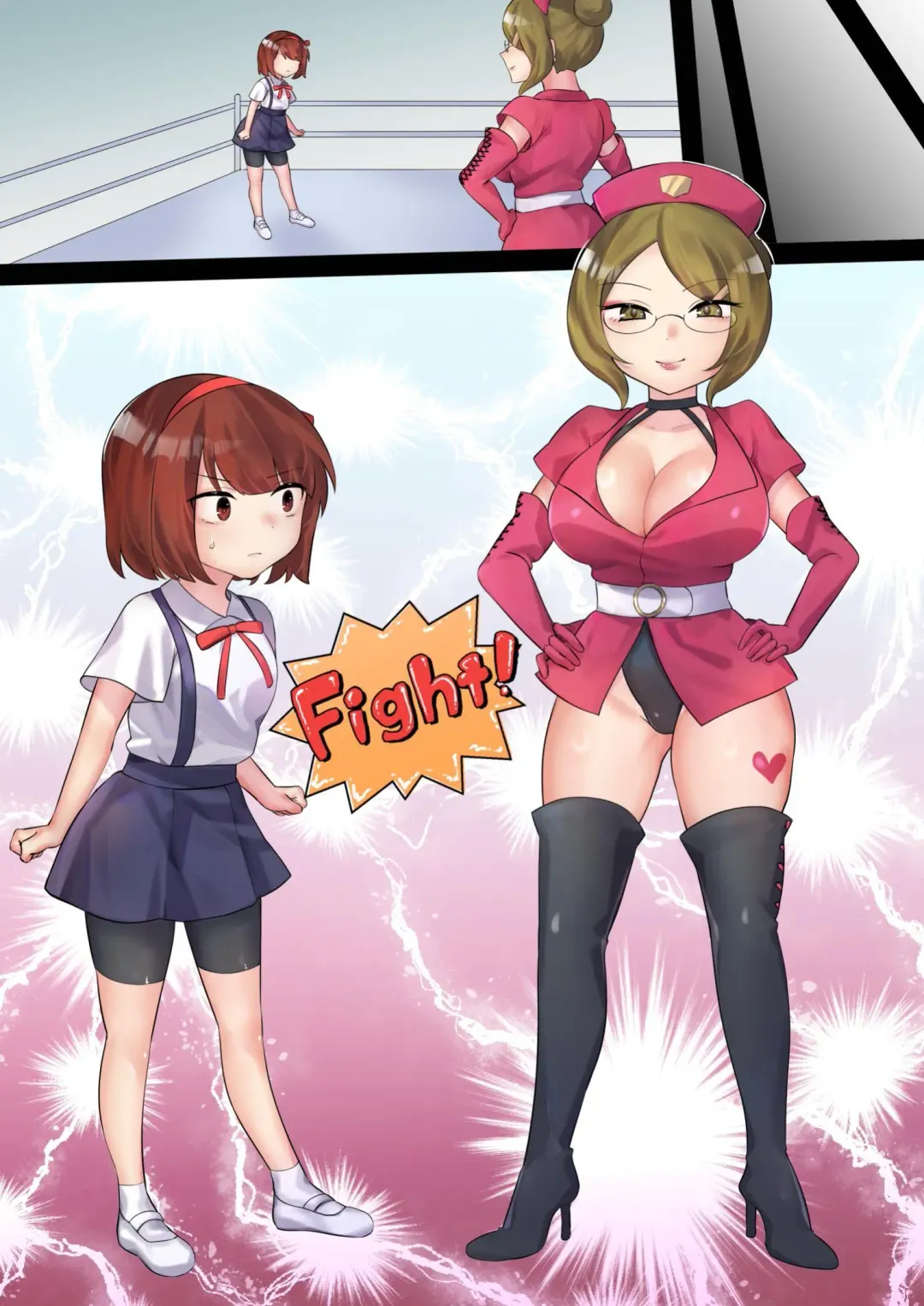 [Amai Meiden] Gekokujou Monogatari ~Ikaseta Kazu dake Chii no Agaru Gakuen~ VS Suparuta Onnakyousi Fhentai - Page 7