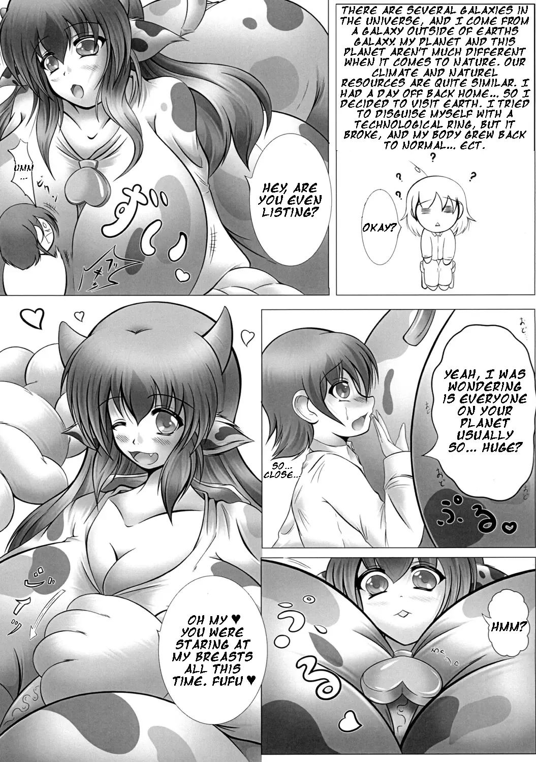 [Mikan Gyuunyuu] The Alien Cowgirl Fhentai - Page 4