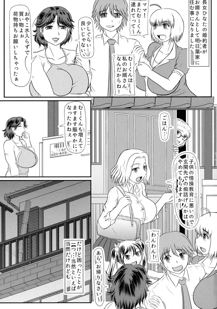[Iwai Takeshi] Ashitaba-San Chi No Mukogurashi Fhentai - Page 4
