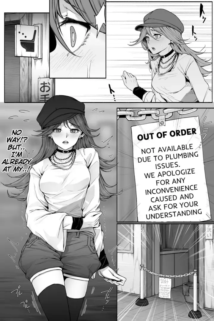 [Cocomachi] The Out of Order Bathroom Fhentai - Page 2