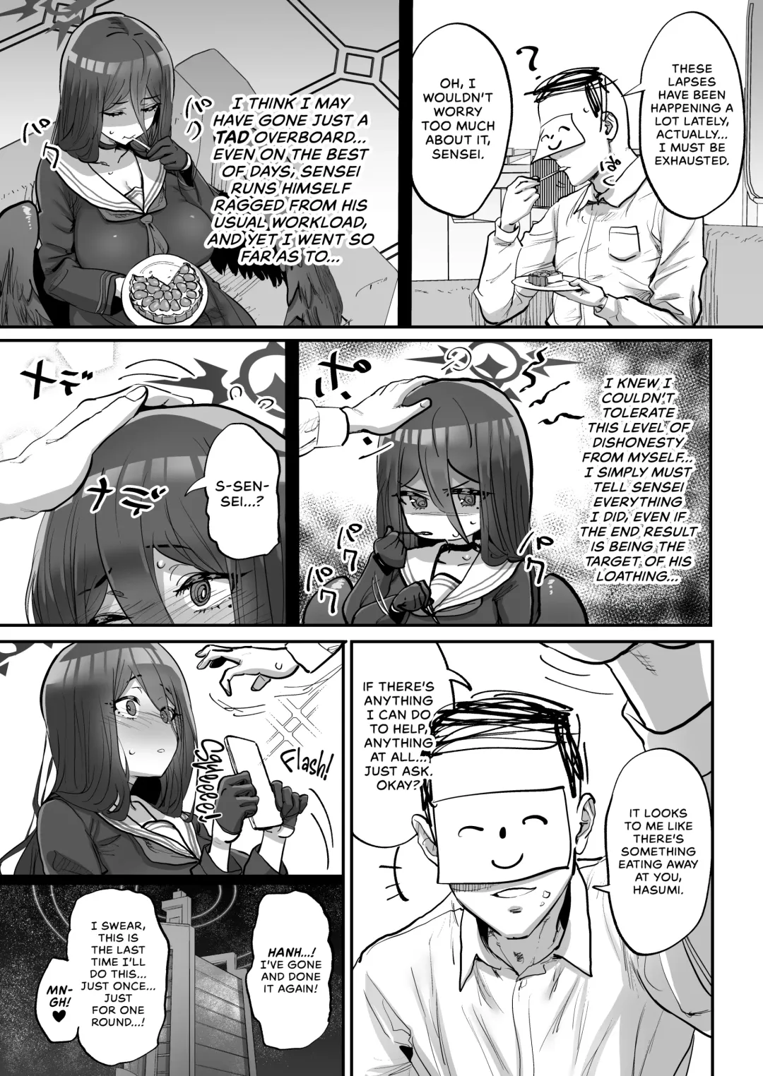 [Tenpiboshi] Sensei Saimin Smapho | Using A Smartphone App To Hypnotize Sensei Fhentai.net - Page 22