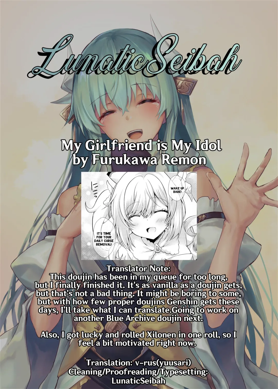 [Furukawa Remon] Ore no Kanojo wa Ore no Oshi | My Girlfriend is My Idol Fhentai - Page 25