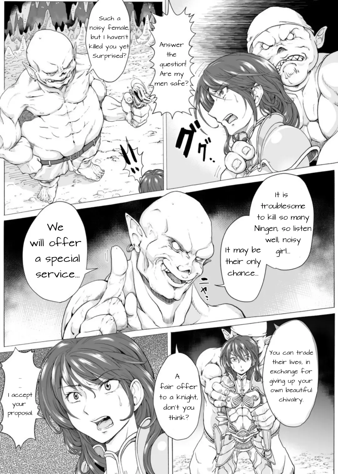 Onna Kishi Ryoujoku Teihatsu Fhentai - Page 3