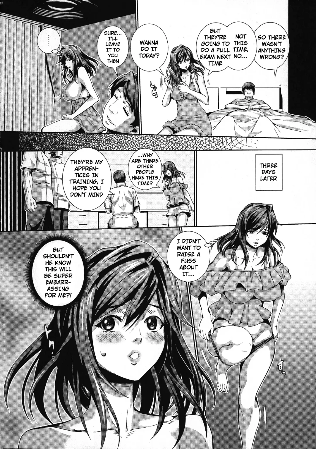 [Musashi Daichi] Hitozuma Kaikuu Shinsatsu | A Married Woman's Cavity Exam Fhentai - Page 5