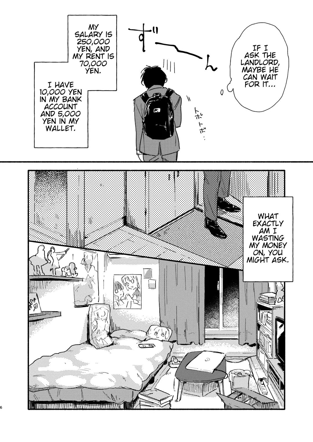 [Kosaka Tsun] Nonke Ryman ni Sharei o Chiratsukasete xx Shite Moratta | Having Sex With the Straight Salaryman by Dangling a Reward for Him Fhentai - Page 6