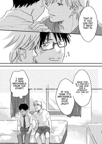 [Kosaka Tsun] Nonke Ryman ni Sharei o Chiratsukasete xx Shite Moratta | Having Sex With the Straight Salaryman by Dangling a Reward for Him Fhentai - Page 13