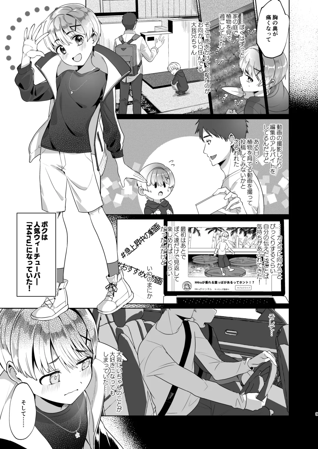[Hiragi Moyuru] Boku,  Onii-chan to Himitsu no Vlog Torimasu! - Now, shoot a secret video with My brother! Fhentai - Page 8