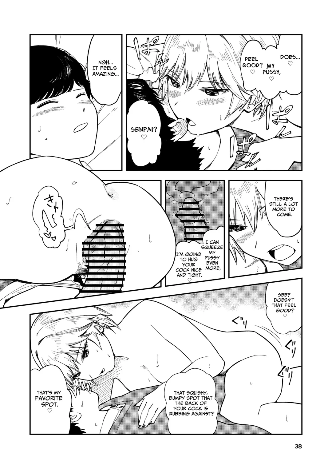 [Torii Yoshitsuna] Itsumo Sokkenai no ni Ecchi suru Toki dake "Suki! Sukiii!" tte Naru Kyonyuu Kouhai Gal Fhentai - Page 38