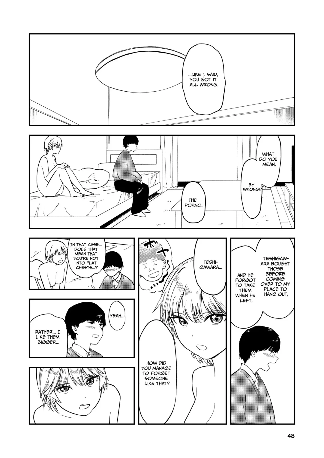 [Torii Yoshitsuna] Itsumo Sokkenai no ni Ecchi suru Toki dake "Suki! Sukiii!" tte Naru Kyonyuu Kouhai Gal Fhentai - Page 48