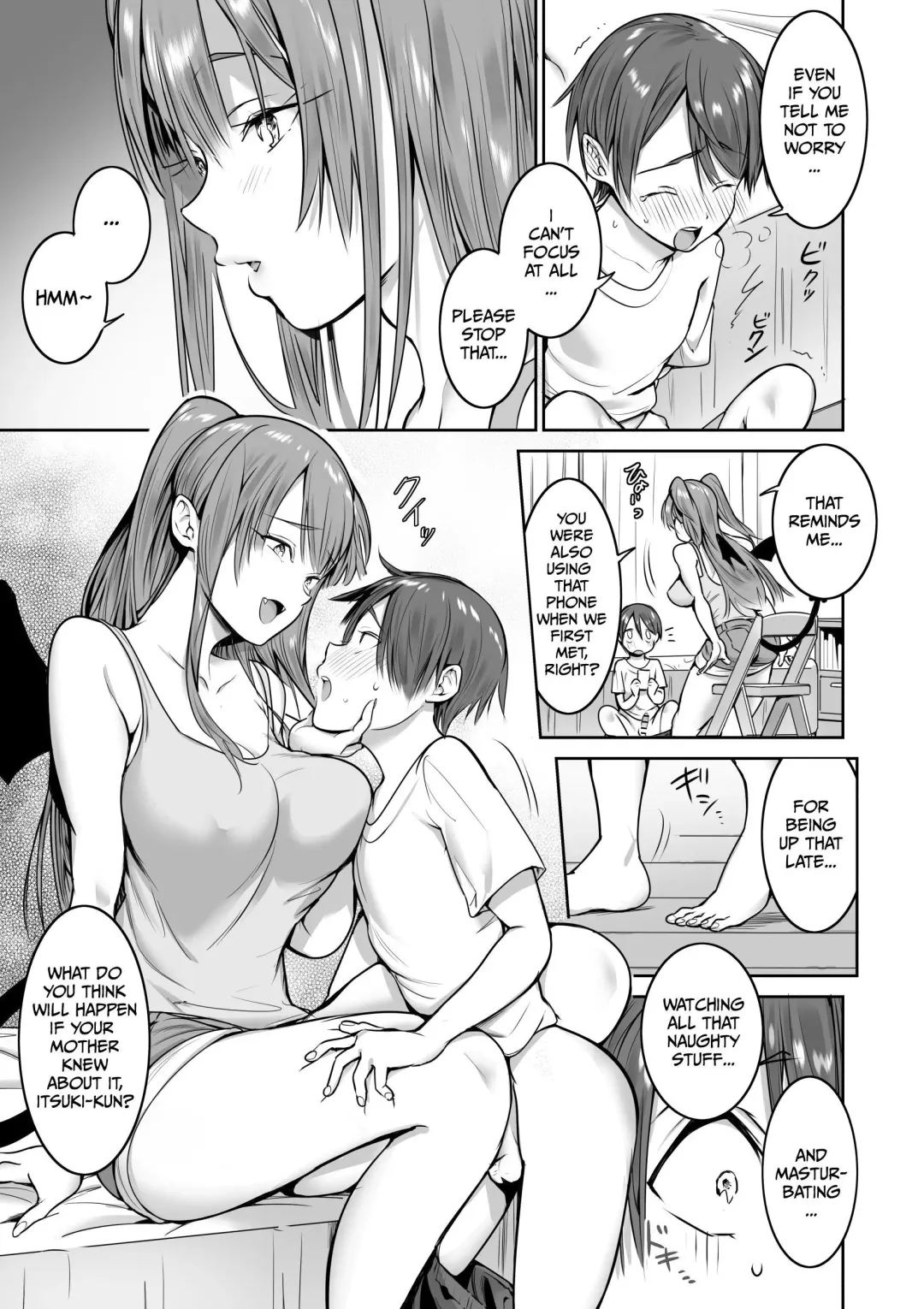[Akai Same] Boku no Ie ni wa Succubus ga Kuru | A Succubus Comes Knocking On My Door Fhentai - Page 9