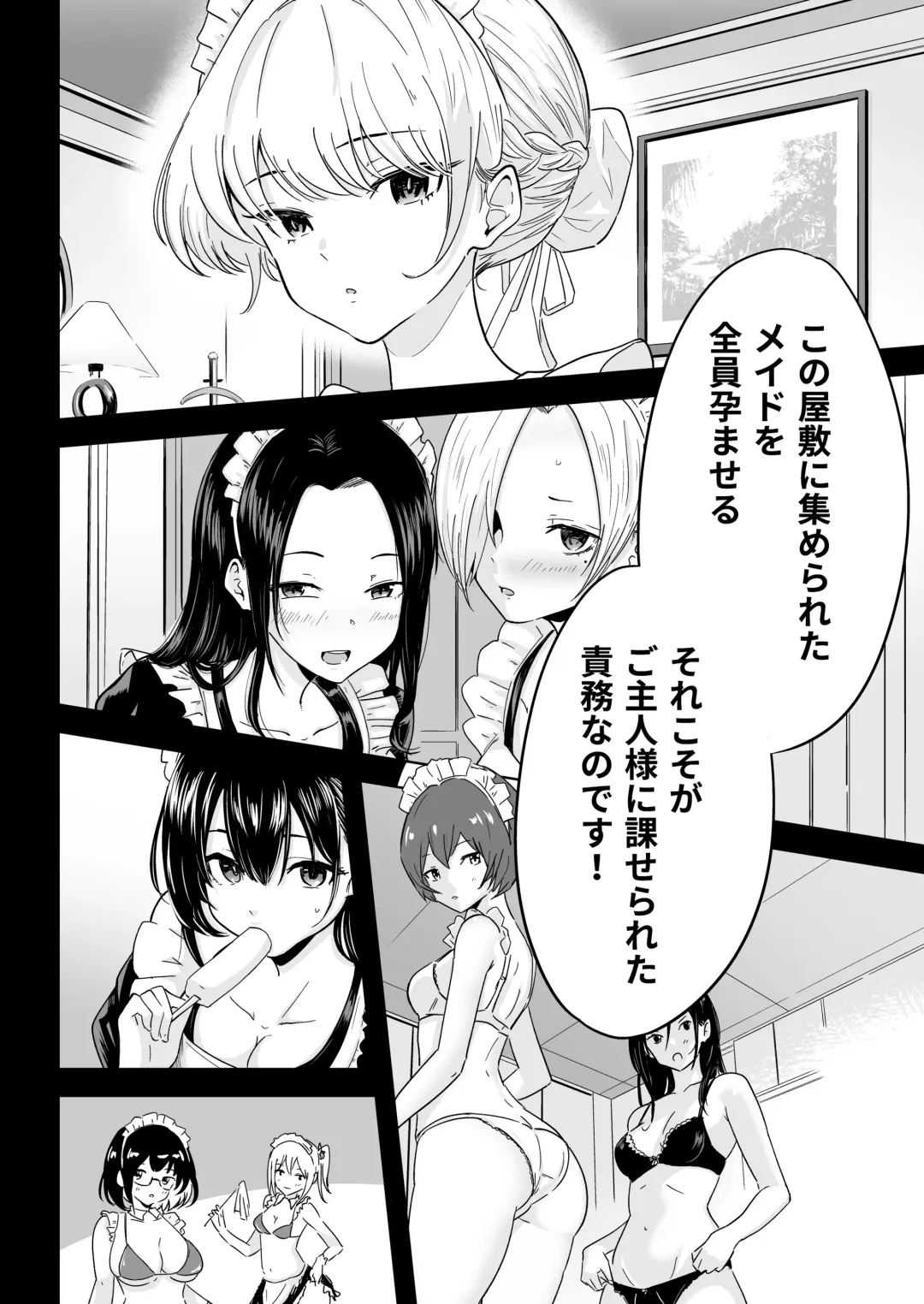 S Rank Idenshi Nintei sareta node, Yuushuu na Kodomo o Tsukurutame Maid ni Nakadashi shite Ninshin sareru Hanashi. Fhentai.net - Page 9