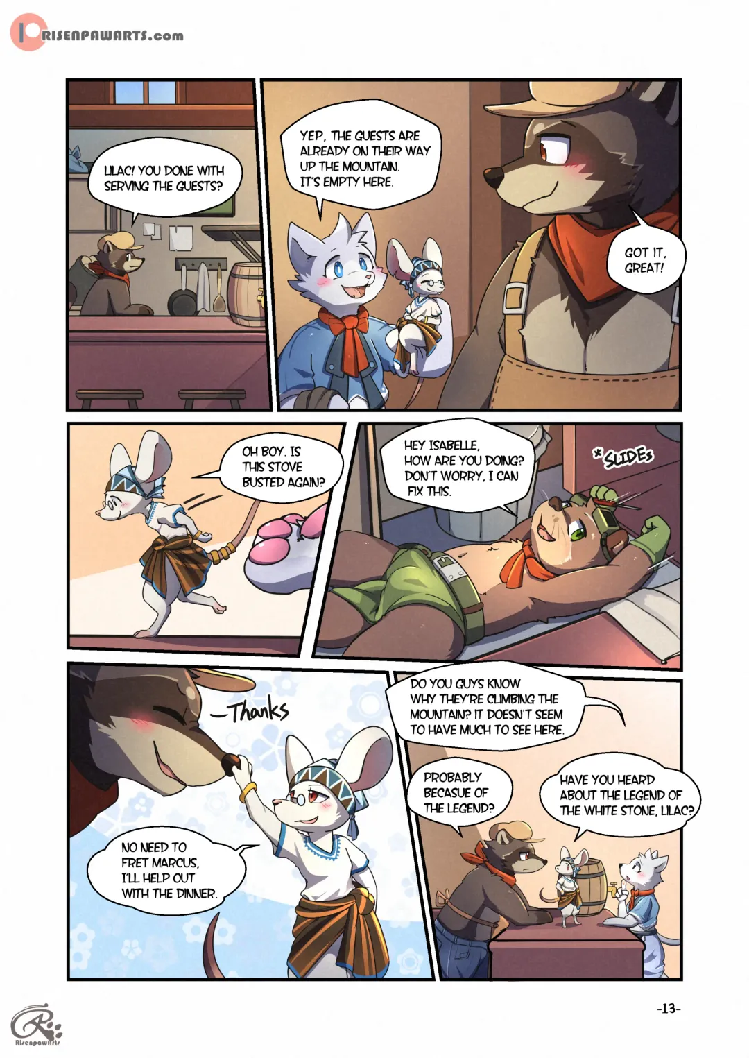 [Risenpaw] White Stone Inn 1 Fhentai.net - Page 16