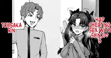Read [Ankoman] Tosaka Rin, Shinji to Uwaki Sex 3 | Tohsaka Rin Had Cheating Sex With Shinji 3 - Fhentai