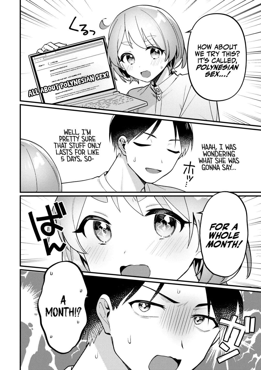 [Sakuraba Rokusuke] Polynesian Sex o Kokoromiru Kai | That Time We Tried Polynesian Sex! ...And the mess that came out of It. Fhentai - Page 5
