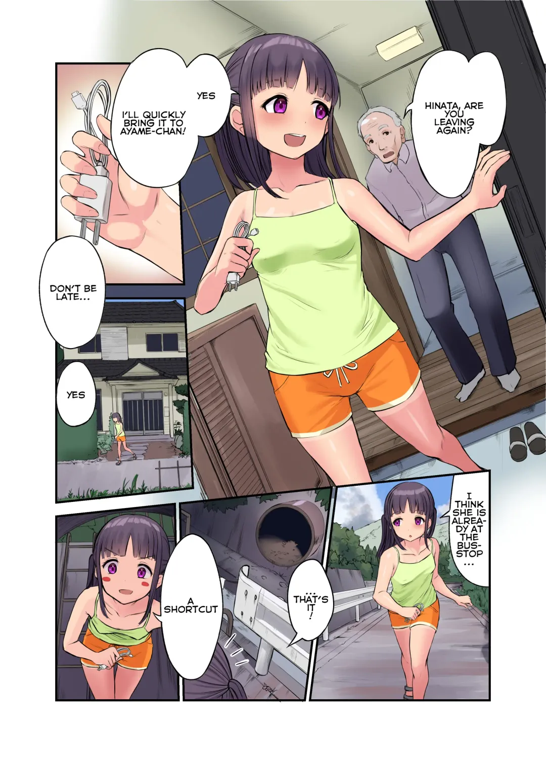 [Okiami - Toranoco] Inaka Shoujo to Asobou 3 ~Odosare Aokan Hen~ | Let's play with a Country Girl 3: Outdoor Blackmail Sex Edition Fhentai - Page 13