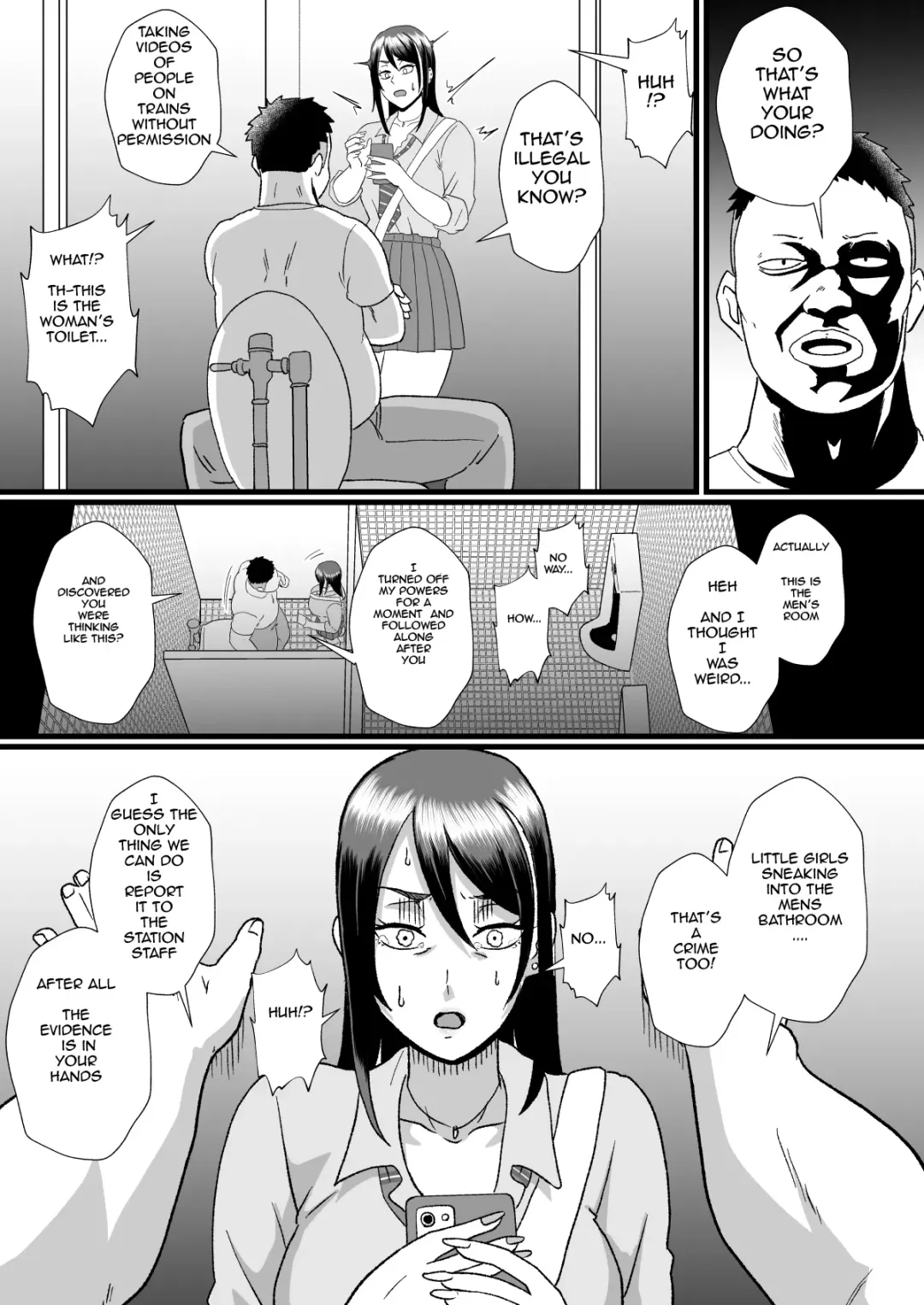 [Protohotel] Tsuugaku Densha ni Arawareta Ninshiki Kaihen Oji-san | The Perception-altering Man Who Appeared On The School Train Fhentai - Page 24