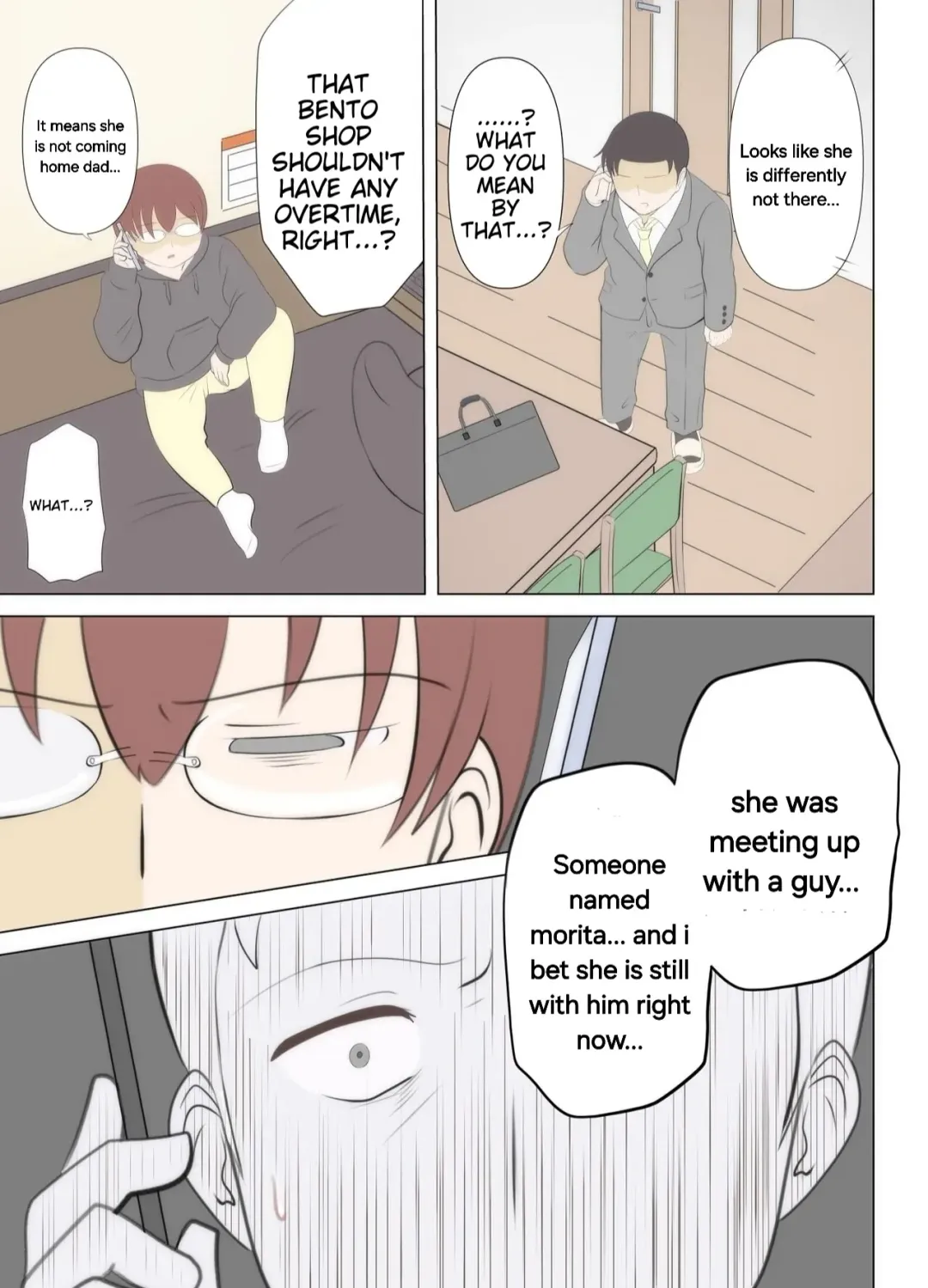 Haha no Hatsukoi wa Oji-san desu. 2 | Mom and Uncle's Affair, Chapter Two Fhentai - Page 40