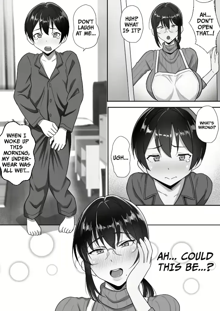 [Kishimen] Binbou Gurashi na Boshi Katei no Oyako Koubi wa Kimochi Ii. | Mother & Son Bonding in a Poor Single-Parent Household Feels Good Fhentai - Page 4