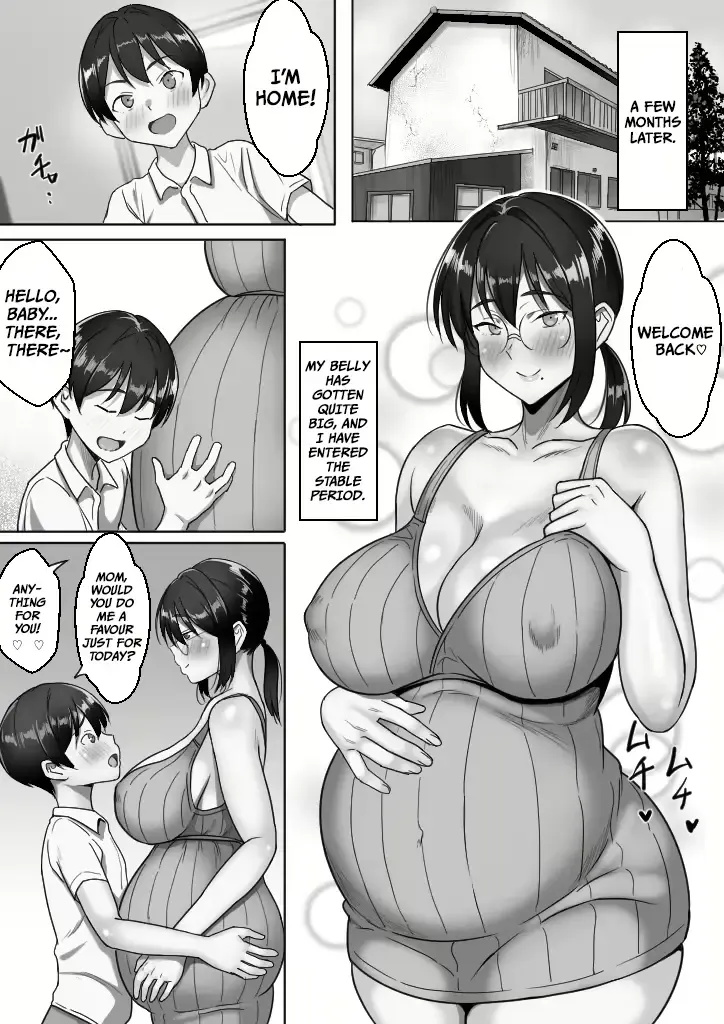 [Kishimen] Binbou Gurashi na Boshi Katei no Oyako Koubi wa Kimochi Ii. | Mother & Son Bonding in a Poor Single-Parent Household Feels Good Fhentai - Page 64