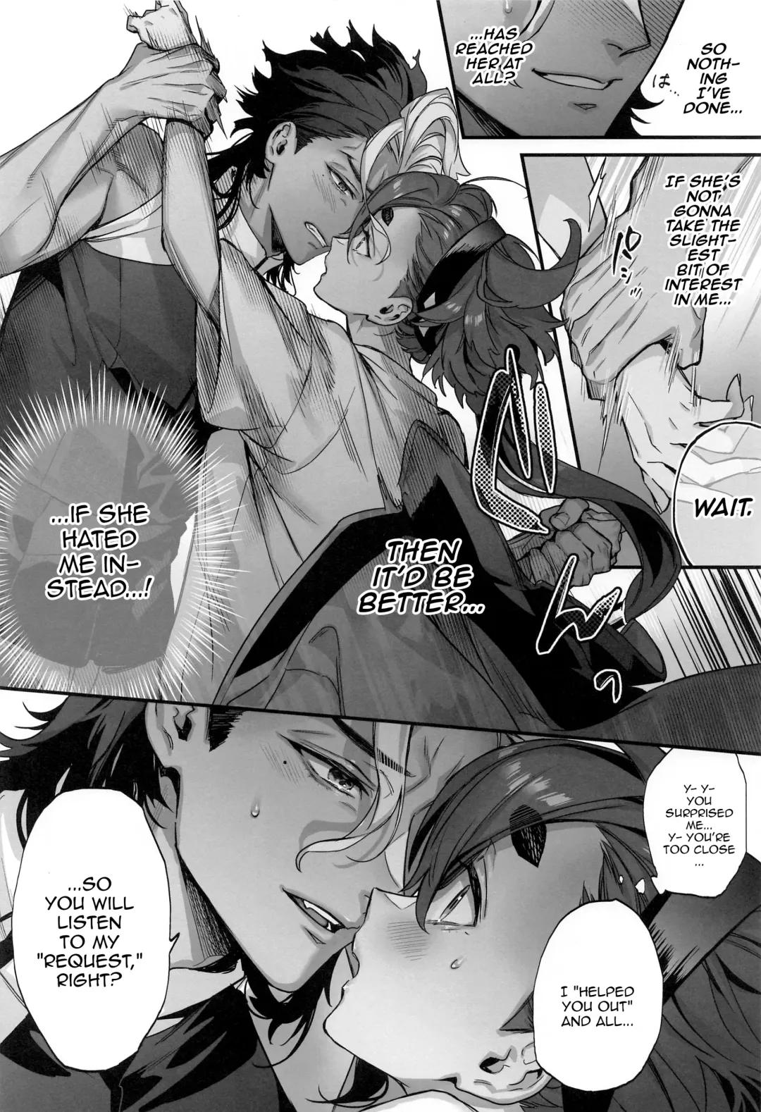 [Kaguyuzu] Mizu ni Nureta Kimi to | Beside You, Soaked In Water Fhentai - Page 9