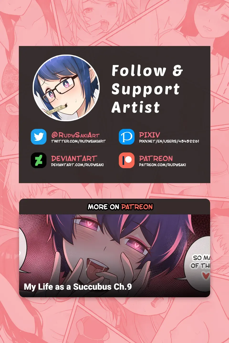 [Rudy Saki] My Life as a Succubus Ch.08 (decensored) Fhentai - Page 13