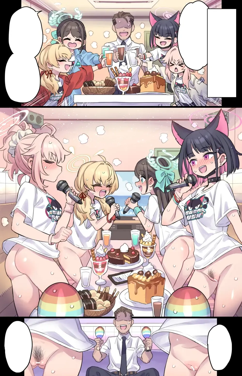 [Mimonel] Sweets-bu no Gohoubi Time | After-School Sweets Club's Snack Time! (decensored) Fhentai - Page 6