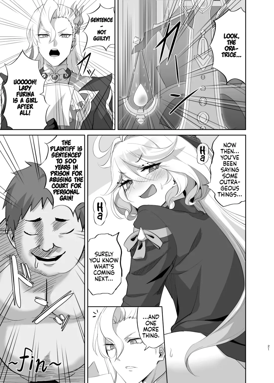 [Minarai Zouhyou] Boku wa Otokonoko ja Nai! ~Suijin Dansei Giwaku Saiban Gijiroku~ | I am not a boy! ~The Trial of the Hydro Archons Suspected Manhood~ Fhentai - Page 20