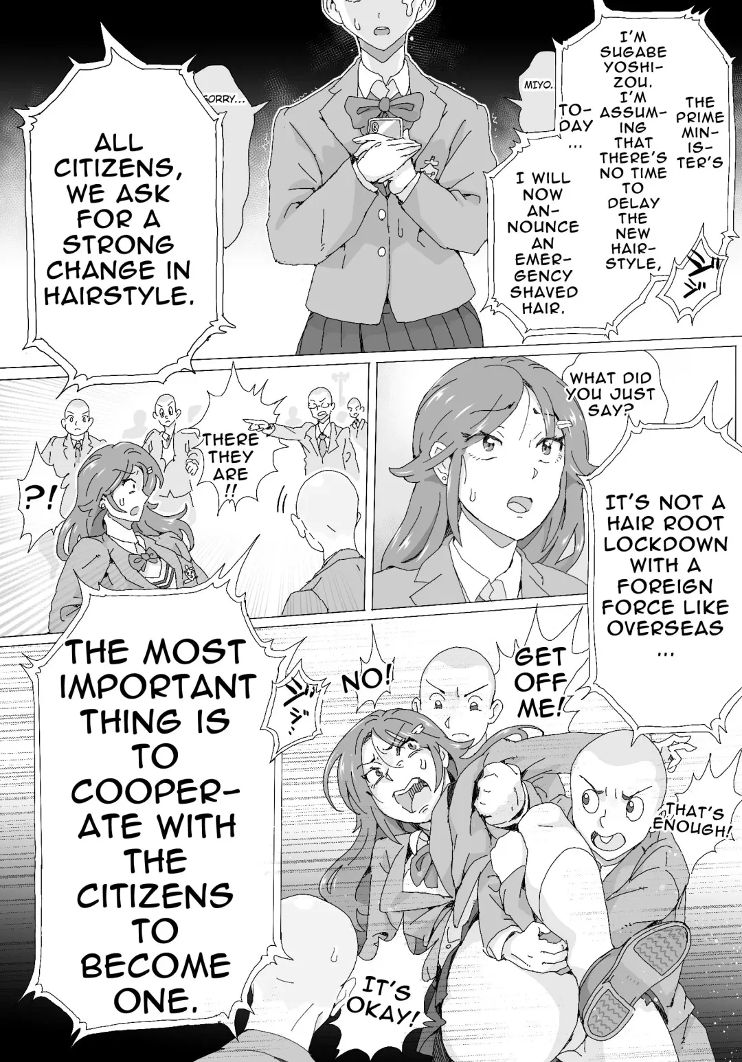 Moukon Lockdown | Hair Root Lockdown Fhentai - Page 10