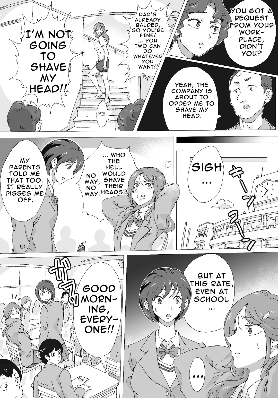 Moukon Lockdown | Hair Root Lockdown Fhentai - Page 5