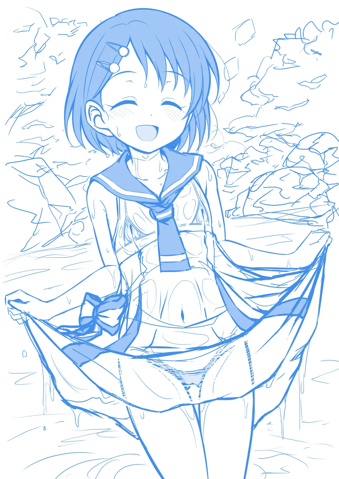 [Samidare Setsuna] Live no Ato, Bed no Ue, Chie no Zenbu. ~Futarikiri no Satsuei Lesson~ Fhentai - Page 64