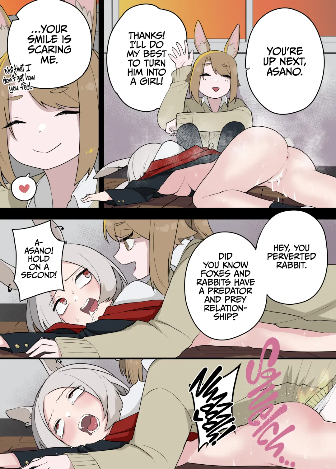 [Ahoge Kinoko] Kemokko-ka Appli | Furrification App (decensored) Fhentai - Page 28