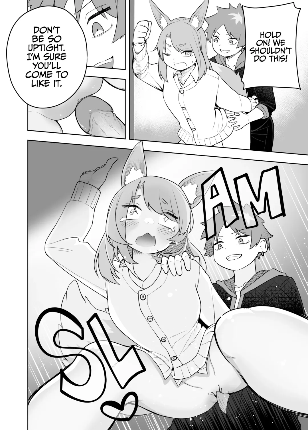 [Ahoge Kinoko] Kemokko-ka Appli | Furrification App (decensored) Fhentai - Page 9