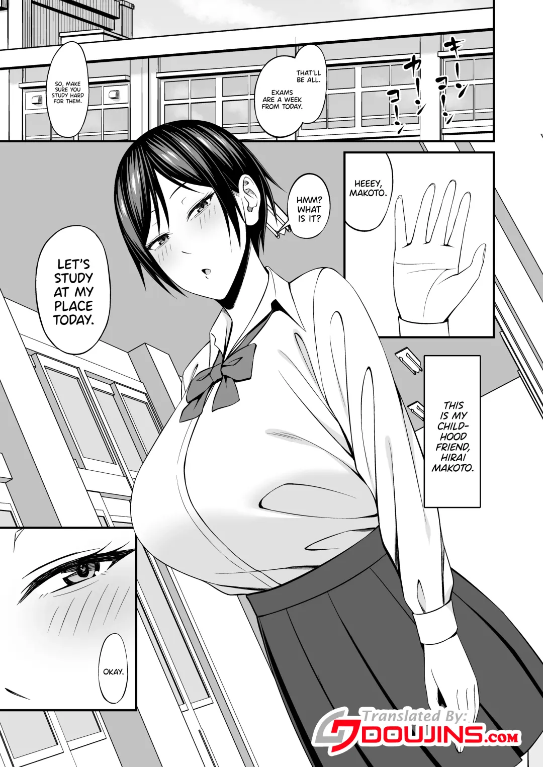 [Muo] Kyonyuu de Boyish Osananajimi no Kanojo to Pakoritai! | I Want to Fuck My Busty, Boyish Childhood Friends! Fhentai - Page 3