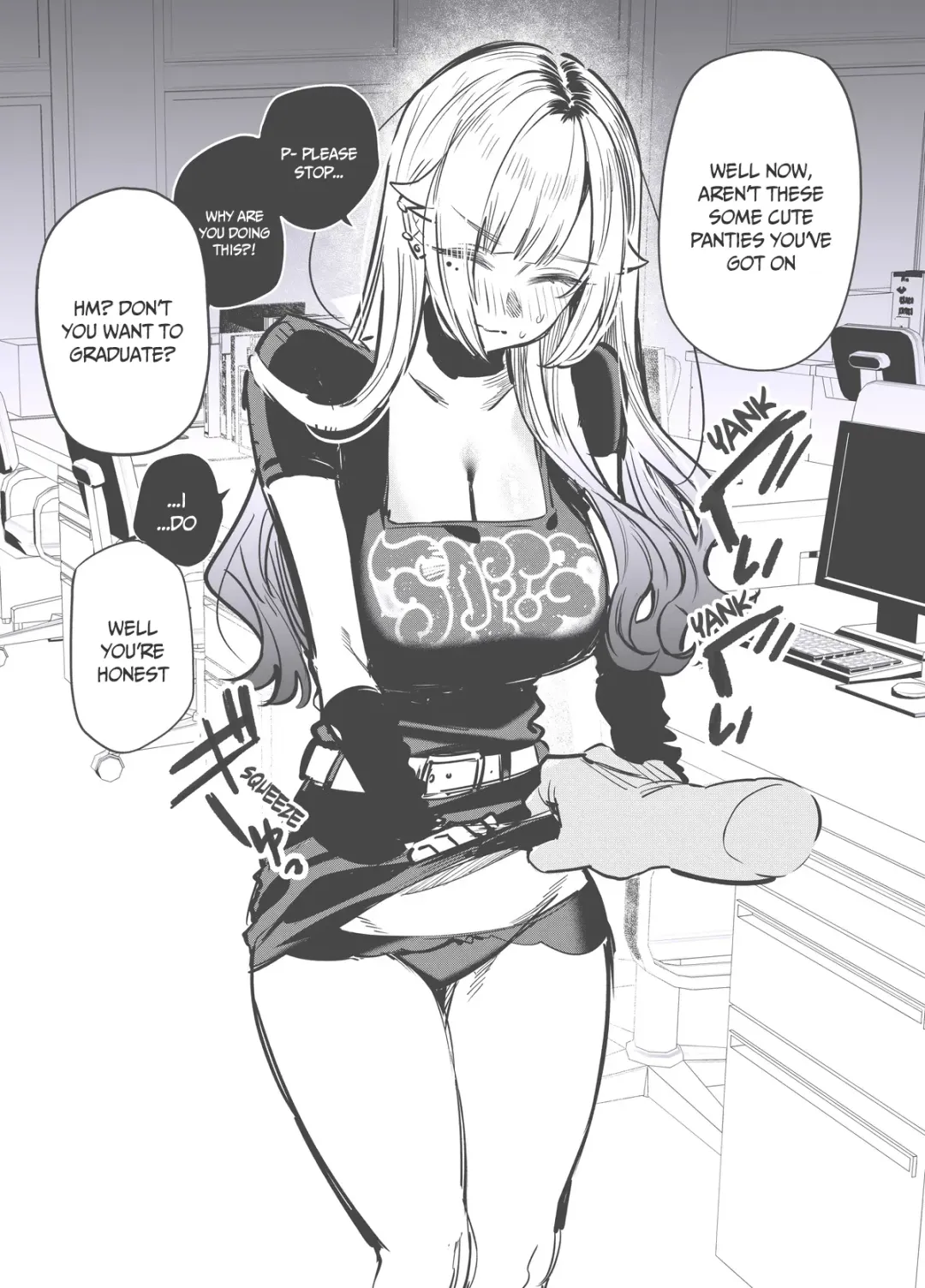 [Egaki Numa] Gal ga Tani to Hikikae ni Ecchi suru Hanashi | A Story About the Gyaru Trading Sex for Credits Fhentai - Page 4