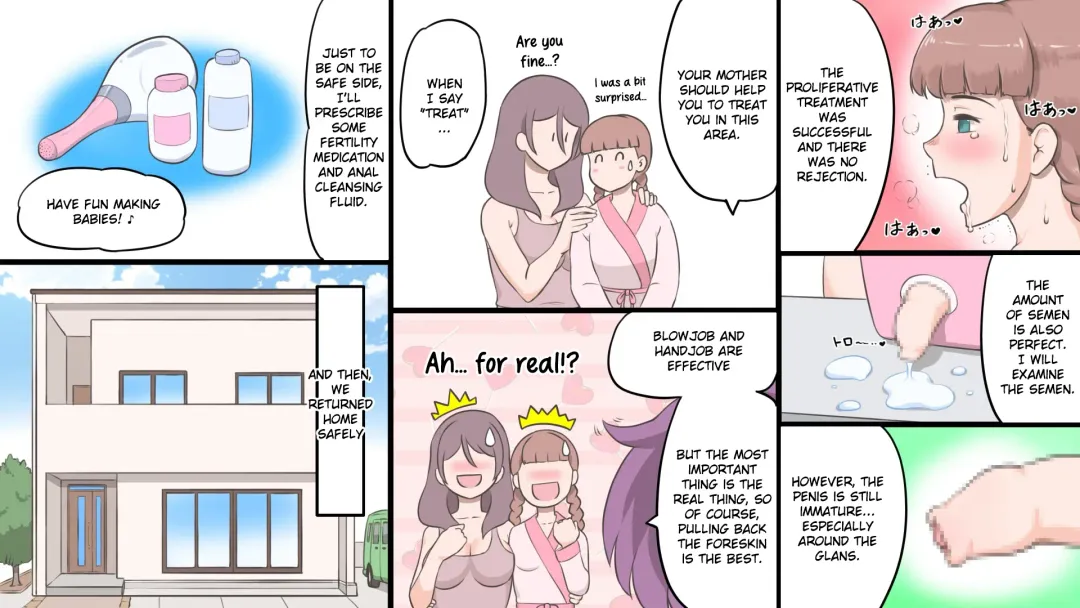 [Mizuiro Megane] Futanari Syndrome ~Mama to Musume Kozukuri Kyoushitsu | Futanari Syndrome〜Mama and daughter child making classroom Fhentai - Page 10