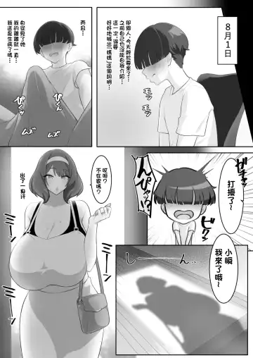 P-Cup Chounyuu no Mamahaha to Futarikkiri no Natsuyasumi | 和P罩杯長乳繼母的甜蜜二人暑假 Fhentai.net - Page 7