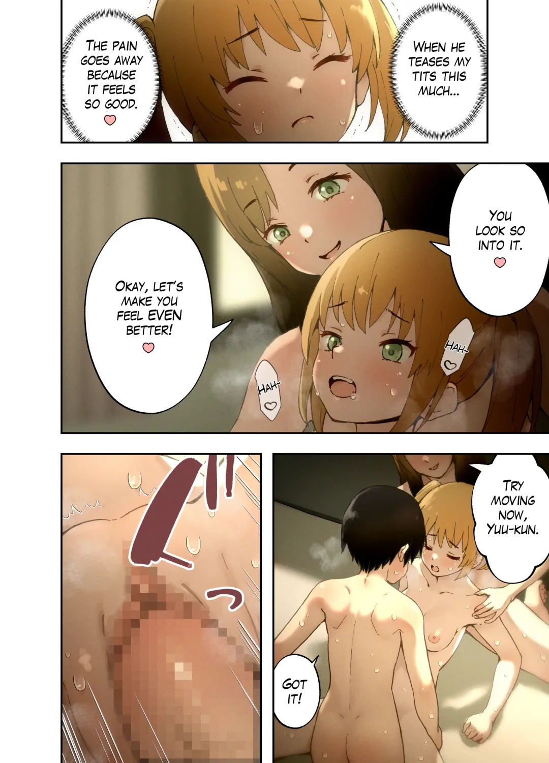 [Omochi Nabe] Shirahama Shimai wa Sex Friend | The Shirahama Sisters Are Sex Friends Fhentai - Page 15
