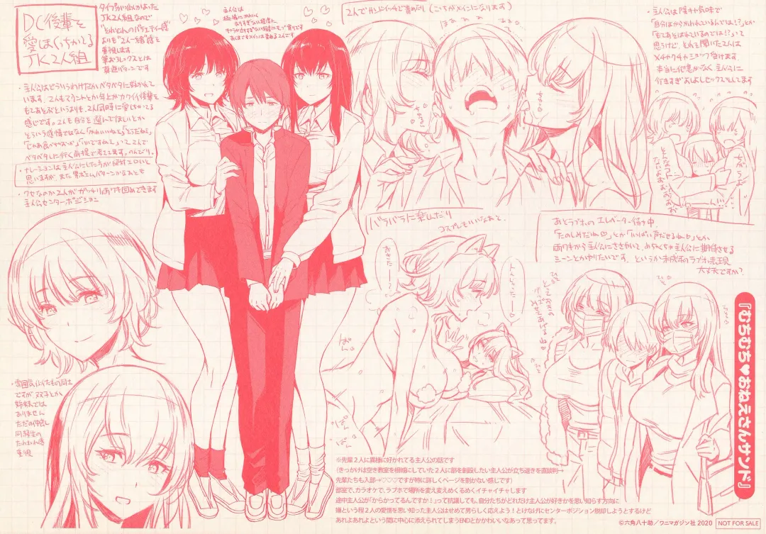 [Rokkaku Yasosuke] Torotoro ni Shite Ageru Ichibu Kyousan Shoten Wanimagazine Sha Gentei Leaflet Chara Settei Rough Shuu Fhentai - Page 4