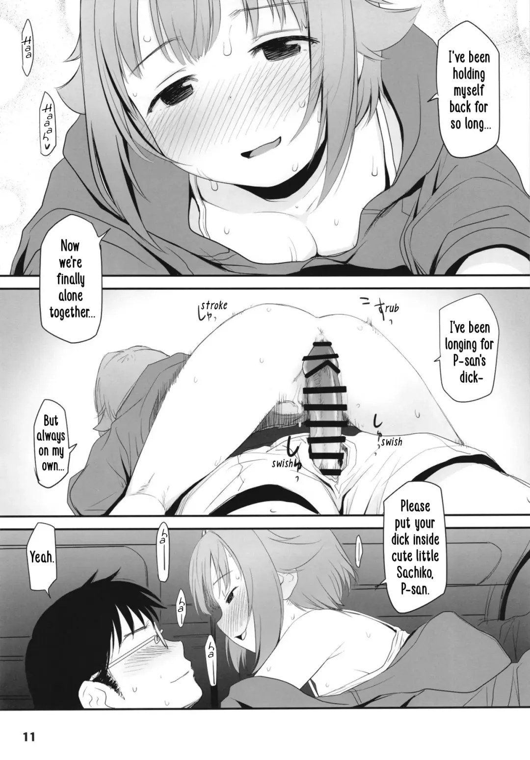 [Sakaki Imasato] Koshimizu Sachiko to Iku, Kinkyuu Shukkin Shachuuhaku no Tabi | Going on An Emergency Car Camping Trip with Sachiko Koshimizu Fhentai - Page 11